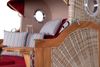 Strandkorb Komplettset - bene living - Ammersee Grande XL Teak - PE shell - Modell 585 - inkl. Liftersystem Bild 5