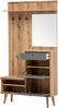 INOSIGN Kompaktgarderobe Mavas, Garderobe, Garderobenschrank, ScandicDesign, Evoke Eiche/Salbei ausreichend Stauraum, für kleine Räume geeignet, 110 cm breit Bild 4