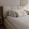 Compleo Polsterbett modern und elegant, Designerbett, Wolkenbett LARAS (TOPSELLER Stauraumbett MADE IN EU), mit Bettkasten und Lattenrost Bild 2