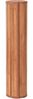 vidaXL Teppich Rechteckig Braun 60x200 cm Bambus 376836 Bild 3