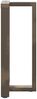 vidaXL Bartischbeine T-Form 2 Stk. Naturstahl 40x35x(90-91) cm Stahl 4013075 Bild 5