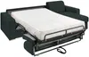 Vente-unique - CALITO Sofa Stoff Grün - B 223 cm152 cm x H 90 cm x L 298 cm Bild 4