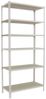 PROREGAL® Schwerlastregal GIANT MULI 250x80x30cm 6 Fachböden Fachlast 150kg Weiß Bild 5