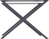 CLP 2er Set Tischbeine Swift aus Vierkantprofilen,grau L Bild 4