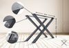 CLP 2er Set Tischbeine Swift aus Vierkantprofilen,grau L Bild 2