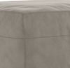 vidaXL Sitzbank Hellgrau 70x35x41 cm Samt 349397 Bild 5