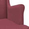 vidaXL Sessel Weinrot Stoff 42029885 Bild 5