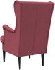vidaXL Sessel Weinrot Stoff 42029885 Bild 4