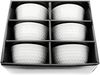 Almina 6 Teiliges Schalen-Set Weiß aus Porzellan mit Muster für Müsli 450 ml Motiv 1 Bild 4