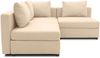 Gartenlounge Set 2 Bozhana mit Outdoorbezug in beige Bild 3