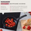 FACKELMANN Bratpfanne Essential Highrise Ø 20 cm aus recyceltem Aluminium mit Keramikbeschichtung – Perfekt für alle Herdarten inklusive Induktion, Schwarz Bild 3
