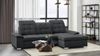 WERK2 Ecksofa Carmen L-Form, Sofa, Eckcouch mit Schlaffunktion, Bettkasten, Sitztiefenverstellung Bild 2