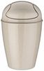 Koziol 'Del' Schwingdeckeleimer, Kunststoff, Desert Sand, 5 Liter Bild 4
