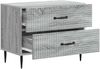 vidaXL Nachttisch Graues Sonoma 62 x 34,5 x 47,5 cm Holzwerkstoff 894781 Bild 3