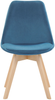 Esszimmerstuhl Samtstoff blau 2er Set DAKOTA II Bild 4