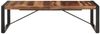 vidaXL Couchtisch 140x70x40 cm Massivholz 321586 Bild 2