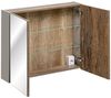 Badmöbel Set 8-tlg Badezimmerset AKAN Taupe inkl. Waschtisch Bild 4