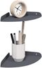 vidaXL Schwebendes Regal mit Regal 2 pcs Anthrazit 18 x 18 x 2 cm 8004090 Bild 3