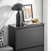 SoBuy FSR165-K-SCH Schuhschrank, MDF, Lackiert, Schwarz, 61 x 81 x 26 cm Bild 4