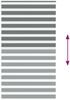 vidaXL Doppelrollo Dunkelgrau 135x230 cm Stoffbreite 130,9 cm Polyester 4014190 Bild 5