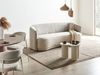 Sofa 3-Sitzer ROSET Stoff Hellbeige Bild 3