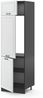 Kühlumbauschrank R-Line Weiß Landhaus 60 cm Vicco Bild 4