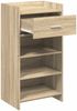 vidaXL Schuhschrank Sonoma-Eiche 48 x 36 x 92 cm Holzwerkstoff 8011349 Bild 3