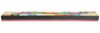 vidaXL Wandregale Mehrfarbig 100 x 20 x 6 cm Massivholz Mango 4017576 Bild 2