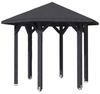 SKANHOLZ Pavillon, Zeltdach, sechseckig, BxT: 360x312 cm schiefergrau Gartenpavillon Bild 1