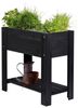 Dobar Hochbeet mit Ablage, anthrazit FSC Bild 2