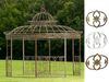 CLP XXL Luxus Pavillon Romantik rund 500 cm,bronze Bild 2