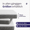 Ergonomische Kaltschaum Matratze - Matratzen Höhe 13 cm - 7 Körperzonen - 80x200 - Kaltschaummatratze H3 - Bequem und pflegeleicht Bild 5