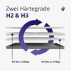Ergonomische Kaltschaum Matratze - Matratzen Höhe 13 cm - 7 Körperzonen - 80x200 - Kaltschaummatratze H3 - Bequem und pflegeleicht Bild 2