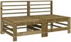 vidaXL 7-tlg. Garten-Lounge-Set Kiefernholz Imprägniert 3186444 Bild 3