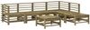 vidaXL 7-tlg. Garten-Lounge-Set Kiefernholz Imprägniert 3186444 Bild 2
