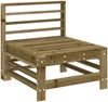 vidaXL 7-tlg. Garten-Lounge-Set Kiefernholz Imprägniert 3186444 Bild 4
