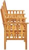 vidaXL Gartenstühle mit Teetisch 159x61x92 cm Massivholz Akazie 45933 Bild 3