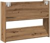 vidaXL Wand-Schuhregal Artisan-Eiche 80x18x60 cm Holzwerkstoff 856543 Bild 5