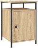 vidaXL Nachttisch Sonoma-Eiche 40x42x60 cm Holzwerkstoff 825865 Bild 2