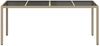 vidaXL Gartentisch Beige 190 x 90 x 75 cm Poly-Rattan 362550 Bild 3