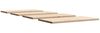 vidaXL Tischplatten 4 Stk. 90x45x2,5 cm Rechteckig Massivholz Kiefer 847435 Bild 5