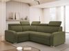Ecksofa Apollo 2rR1 80 mit Schlaffunktion, L-Form, Einstellbare Kopfstützen (Farbe: Crown 11) Bild 2