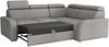 Ecksofa Apollo 2rR1 80 mit Schlaffunktion, L-Form, Einstellbare Kopfstützen (Farbe: Crown 11) Bild 4