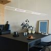 LED Pendellampe, Glas, Metall, Länge 100 cm Bild 2