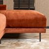 Bronx71 Ecksofa Denver Samt kupfer rechts Bild 5