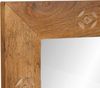 vidaXL Wandspiegel Rechtwinklig 70 x 50 cm Ingenieurholz und Glas 4018111 Bild 4