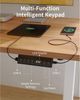 FEZIBO Elektrischer Schreibtisch Höhenverstellbar 120 x 60 cm Stehtisch Bild 5