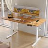 FEZIBO Elektrischer Schreibtisch Höhenverstellbar 120 x 60 cm Stehtisch Bild 2