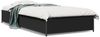 vidaXL Bettgestell Schwarz 100x200 cm Holzwerkstoff und Metall 845106 Bild 2