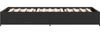 vidaXL Bettgestell Schwarz 100x200 cm Holzwerkstoff und Metall 845106 Bild 5